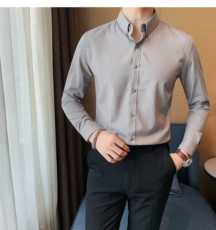 Slim Fit Businesshemd für Herren