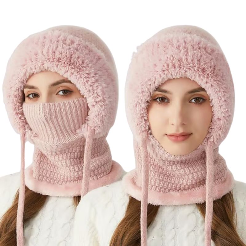 3-in-1-Mütze für Damen