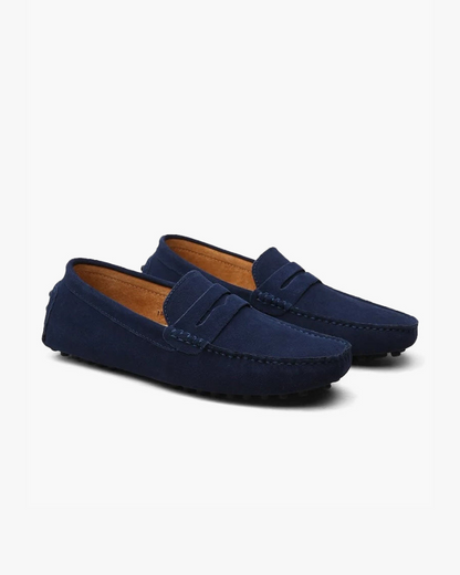 Wildleder-Fahrer-Loafer