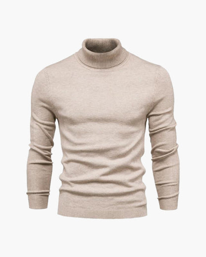 Essential - Wollpullover mit hohem Kragen