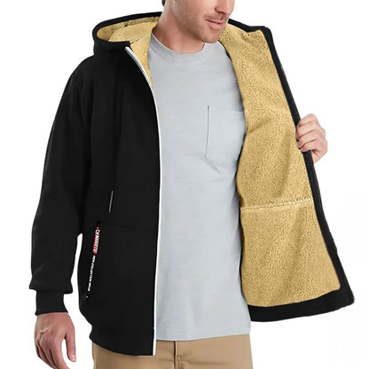 Pelzjacke mit Kapuze - Sherpa