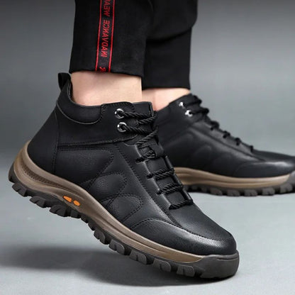 Herrenstiefel aus Leder