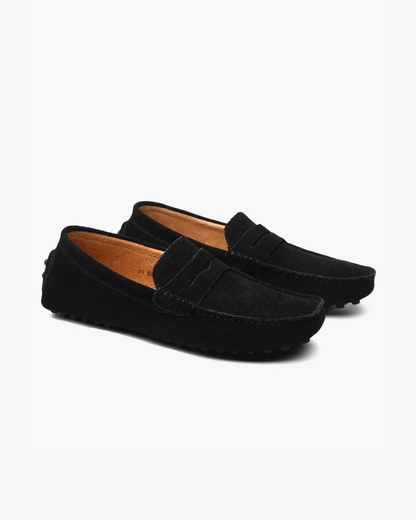 Wildleder-Fahrer-Loafer