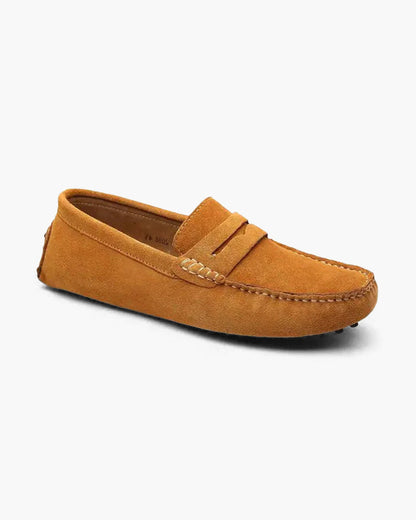 Wildleder-Fahrer-Loafer