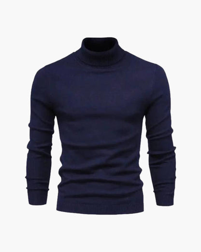 Essential - Wollpullover mit hohem Kragen