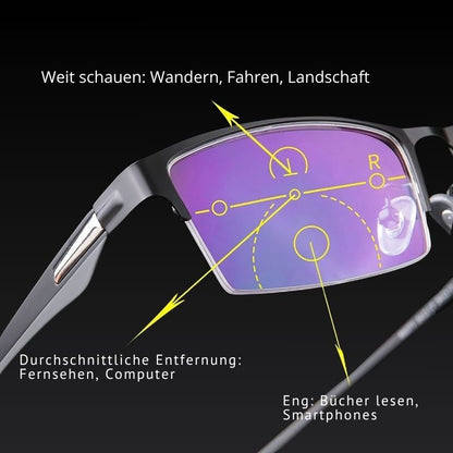 Visionair - Gleitsichtbrille mit Tönung
