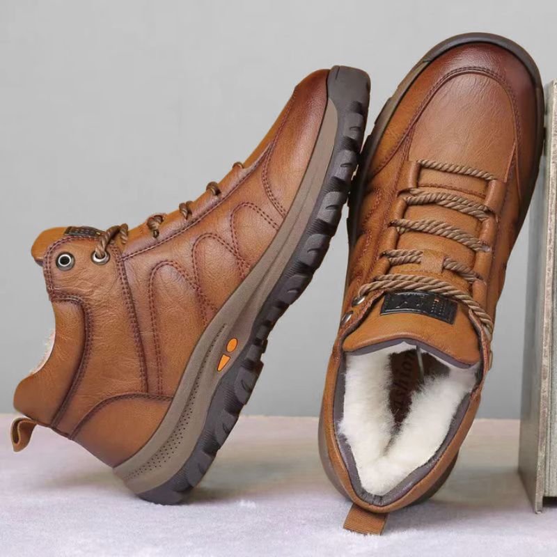 Herrenstiefel aus Leder