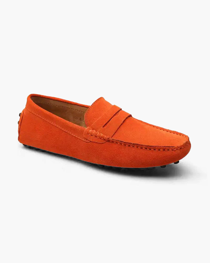 Wildleder-Fahrer-Loafer