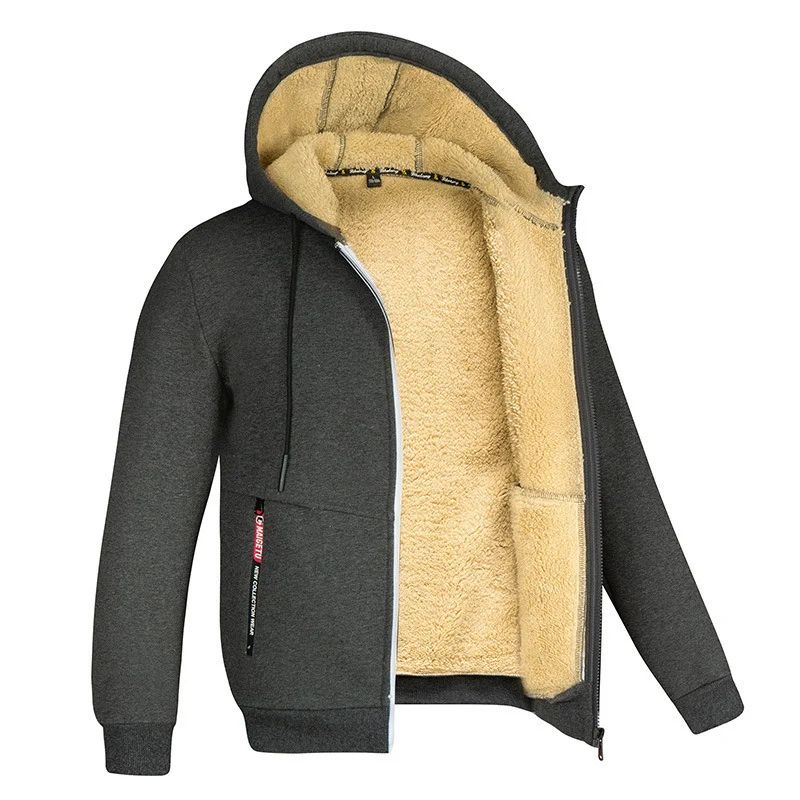 Pelzjacke mit Kapuze - Sherpa