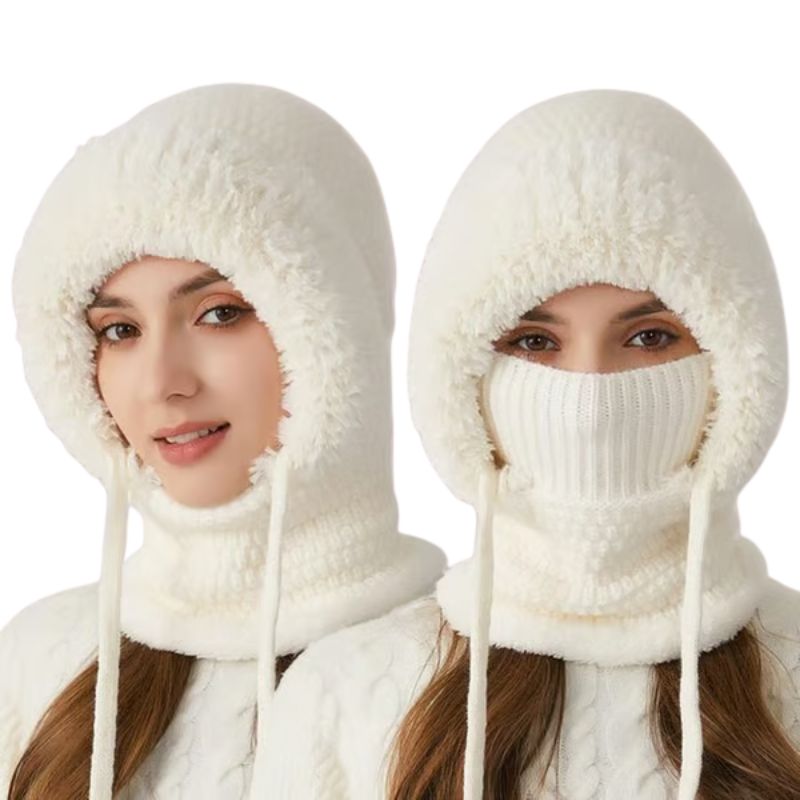 3-in-1-Mütze für Damen