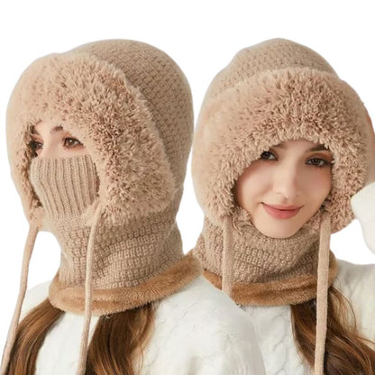 3-in-1-Mütze für Damen