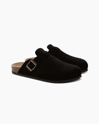 Wildleder-Clogs