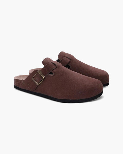 Wildleder-Clogs
