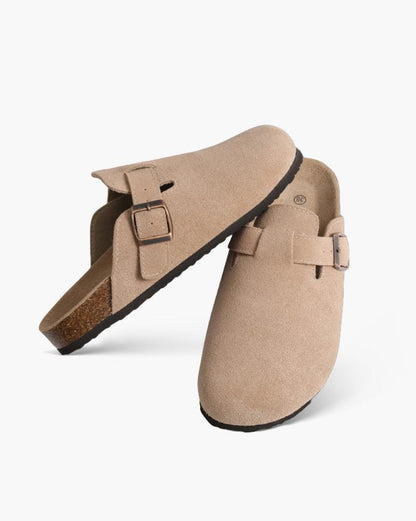 Wildleder-Clogs