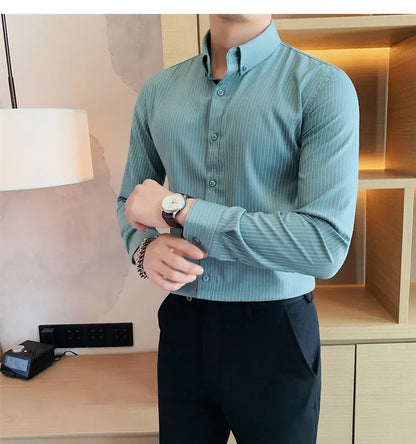 Slim Fit Businesshemd für Herren