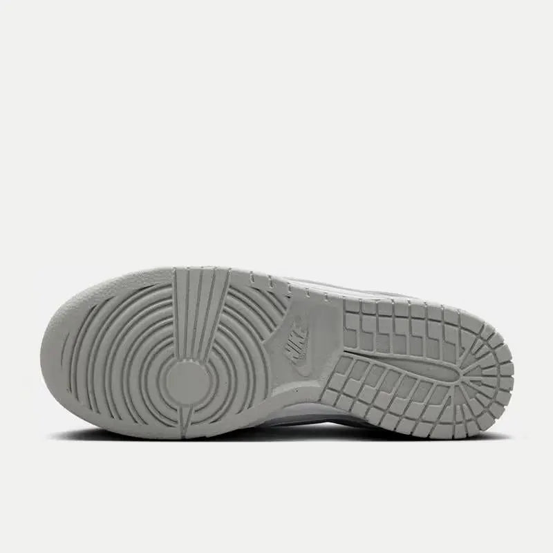 Dunk Low - Weiße und graue Herren-Sneaker