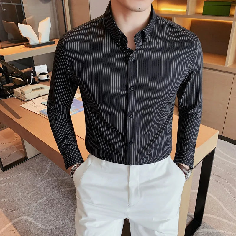 Slim Fit Businesshemd für Herren