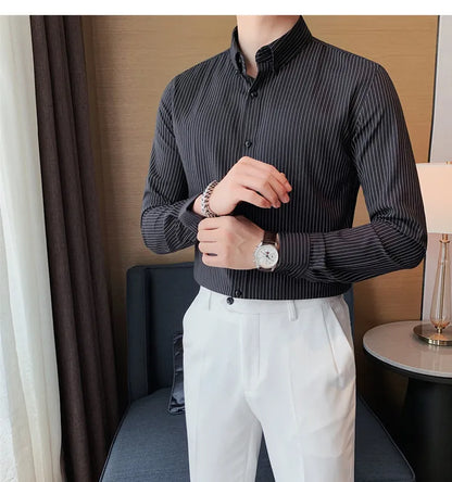 Slim Fit Businesshemd für Herren