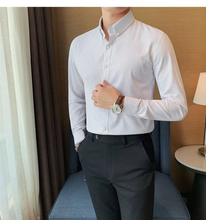 Slim Fit Businesshemd für Herren