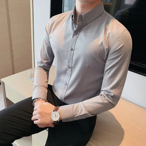 Slim Fit Businesshemd für Herren