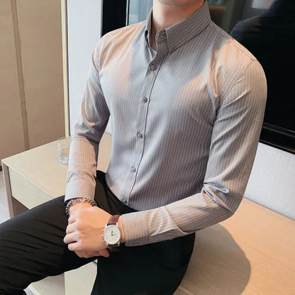 Slim Fit Businesshemd für Herren