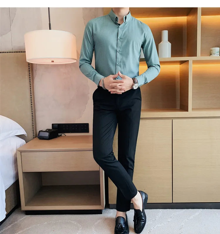 Slim Fit Businesshemd für Herren