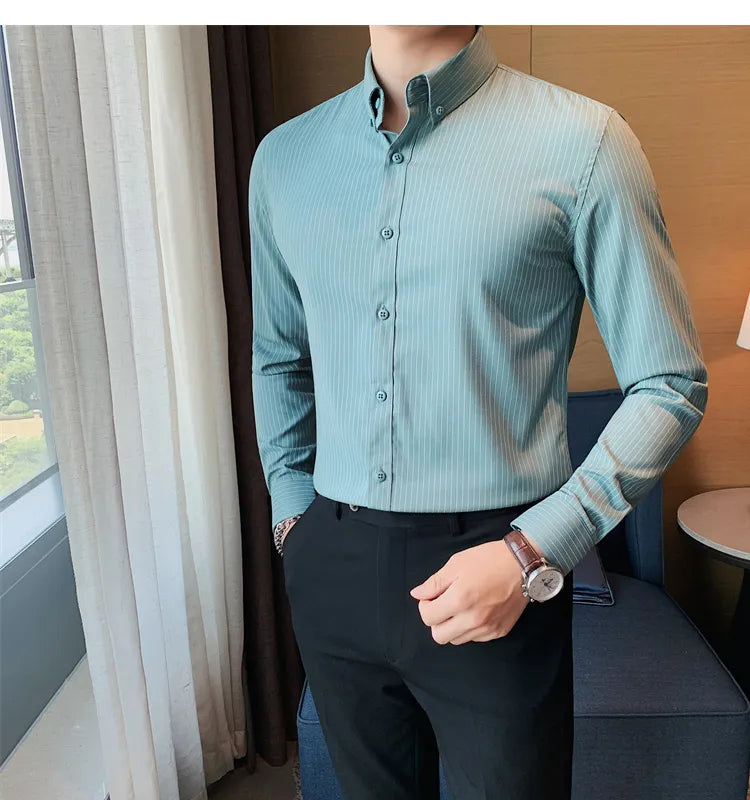 Slim Fit Businesshemd für Herren