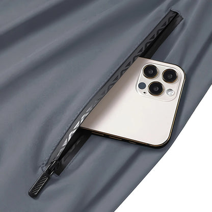 Sportshorts mit Reißverschluss