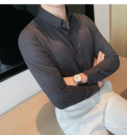 Slim Fit Businesshemd für Herren