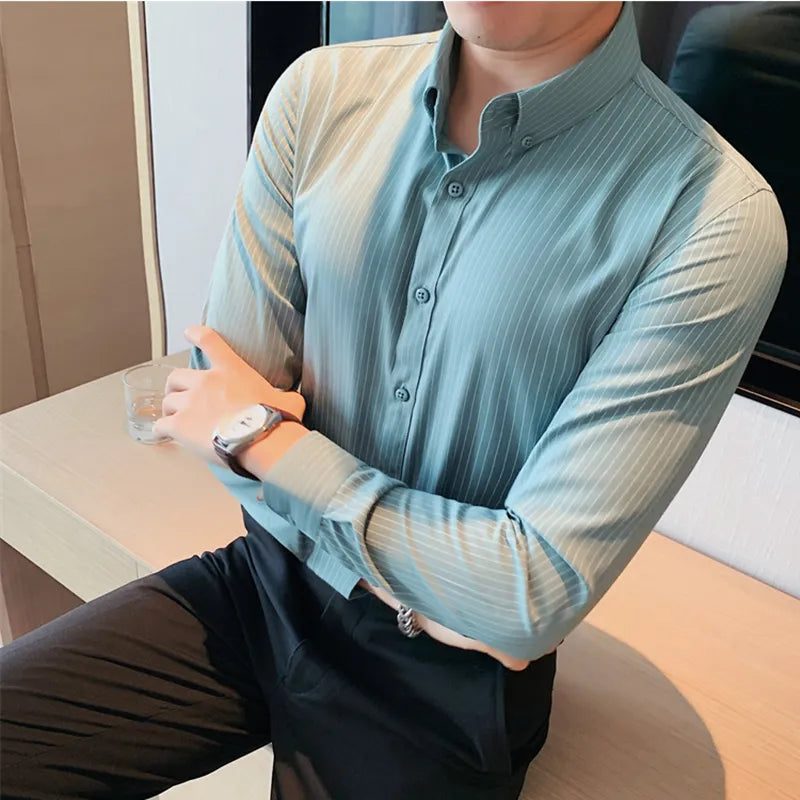 Slim Fit Businesshemd für Herren