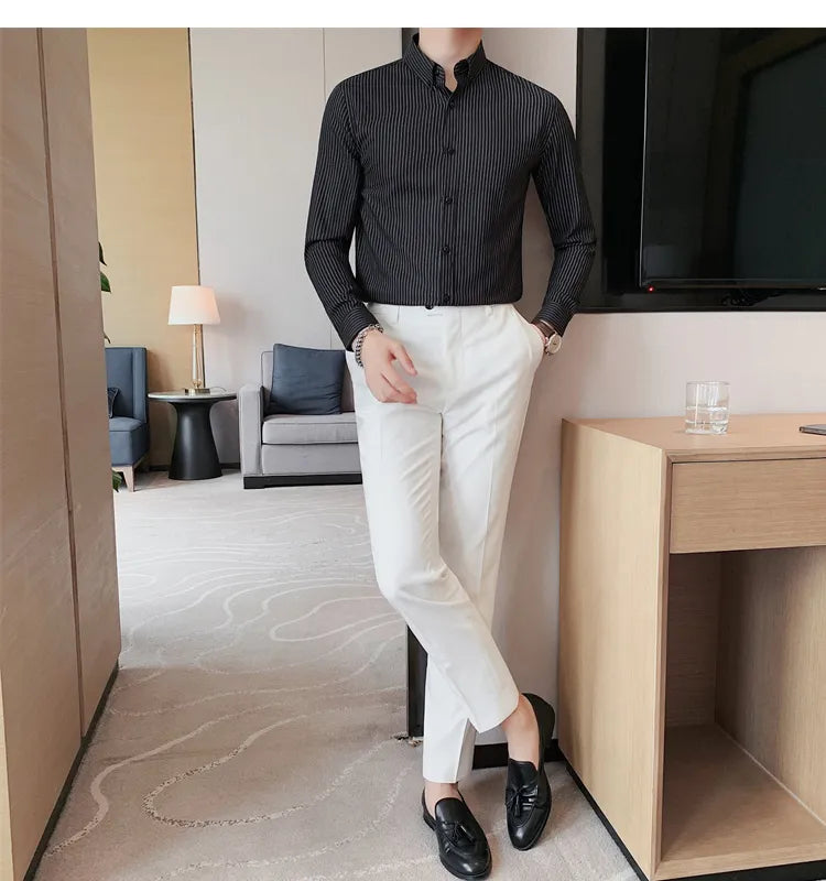 Slim Fit Businesshemd für Herren