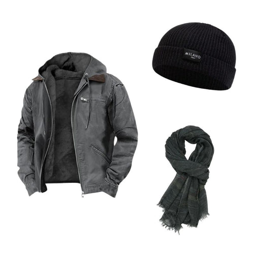 HÖLZ 2 | Mutzë + Jacken + Schal